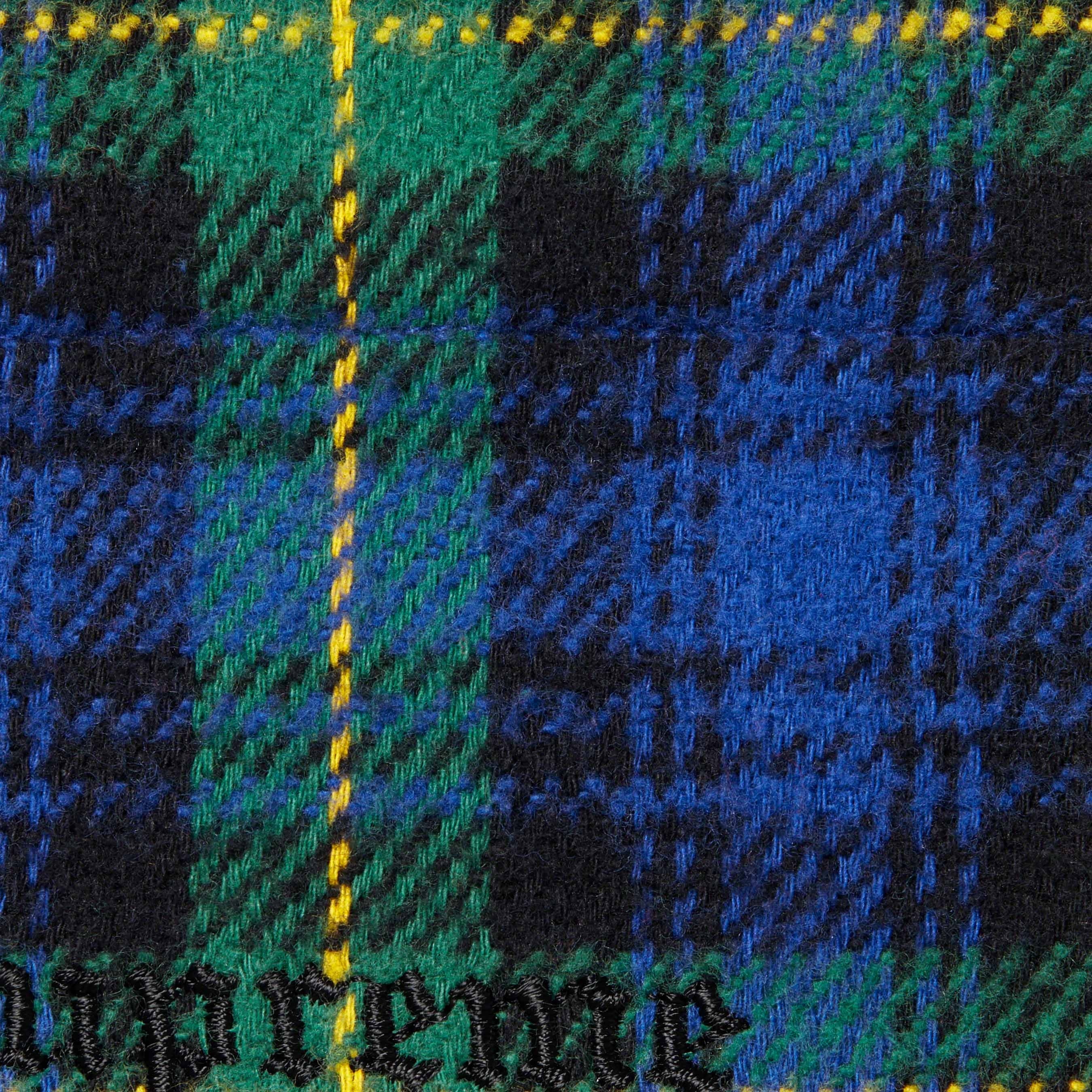 Tartan Flannel Hooded Shirt view 9